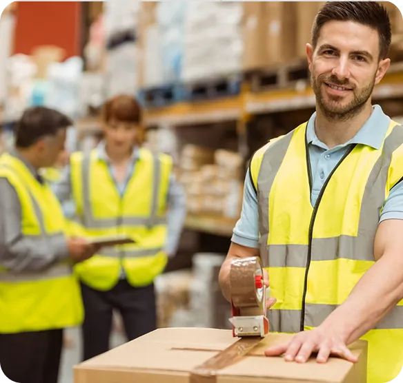 Warehouse workers